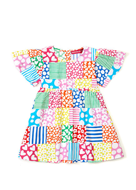 Multicolored Girls Dress