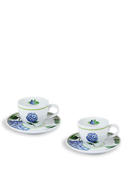 Mai Collection Porcelain Turkish Coffee Set for Two