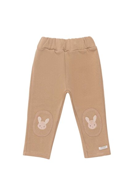 Joek Açık Kahverengi Çocuk Organik Pamuk Pantolon