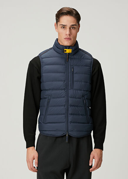 Perfect Navy Blue Puff Vest