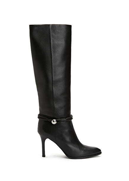 Black Women's Leather Boots