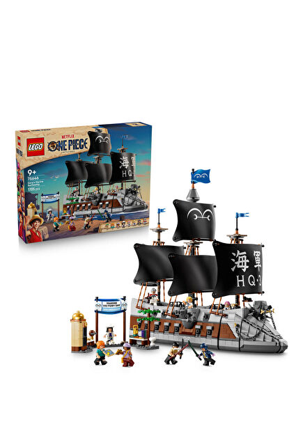 One Piece Garp's Warship 1705 Pieces Ages 9+ Creative Building Toy 75646