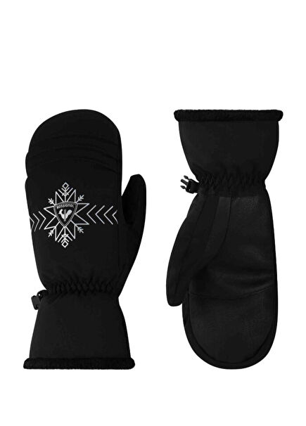 W Perfy M Siyah Kadın Kayak Eldiveni 