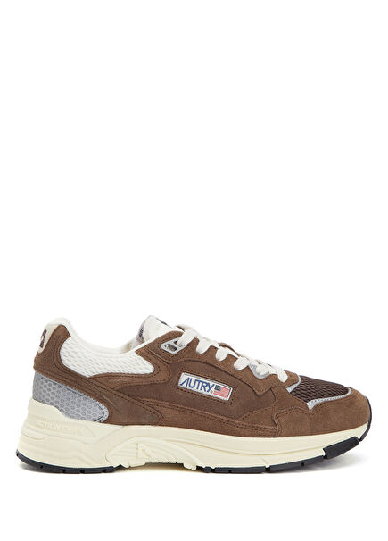 Hyperway Kahverengi Kadın Deri Sneaker