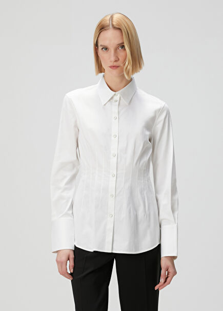 White Poplin Shirt