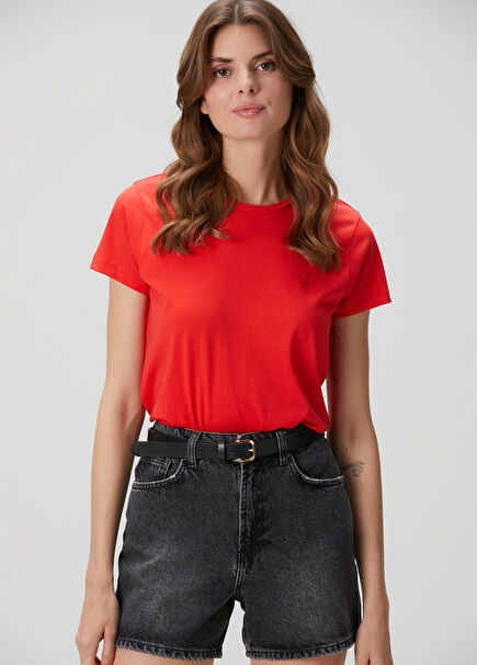 Pomegranate Blossom Flowing T-Shirt