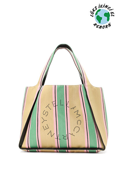 Stella mccartney logo tote bag