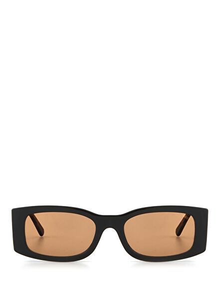 Rebel Demi Brown Black Acetate Women's Sunglasses