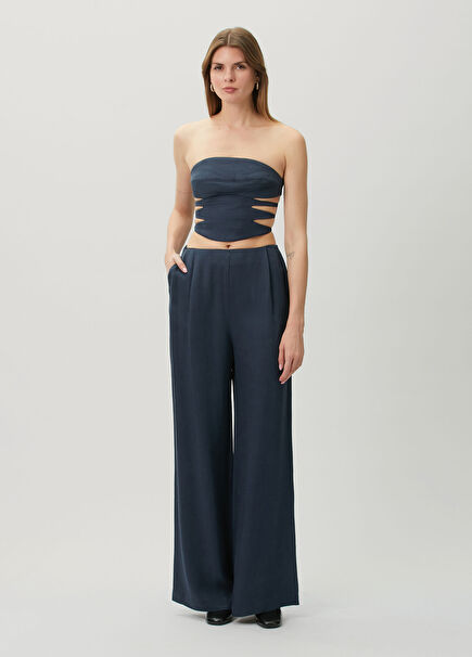 Rumi Lacivert Pantolon