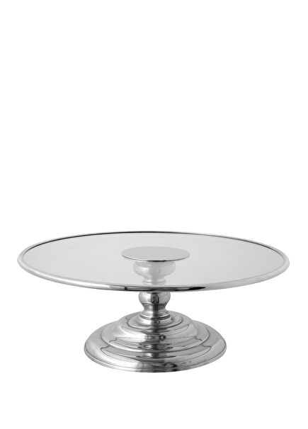 Kings Pewter Pewter Footed Serving Tray 35 cm
