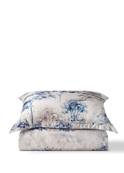 Koena Meadow Navy Blue Duvet Cover Set