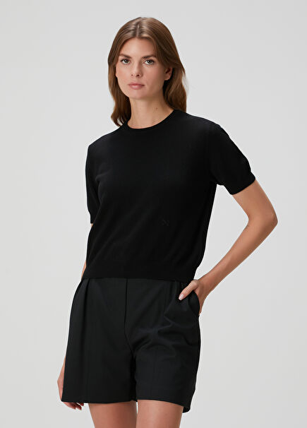 Paerl Siyah Yün Triko