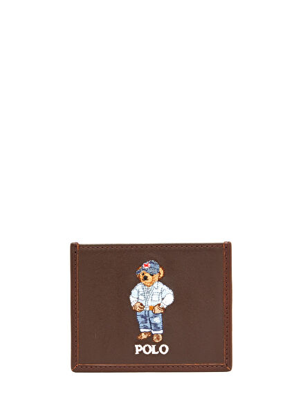 Dark Brown Men's Leather Card Holder