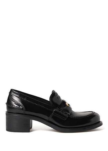 Brushed Leather Women's Loafers Shoes