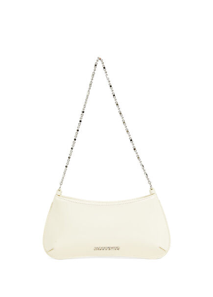 Le Petit Bisou Chaine White Women's Leather Bag