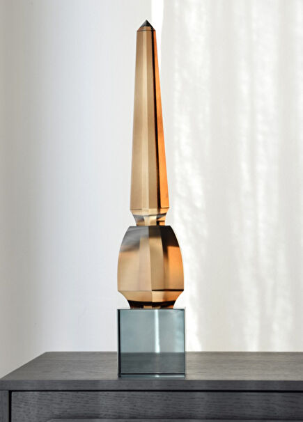 Brown Crystal Object