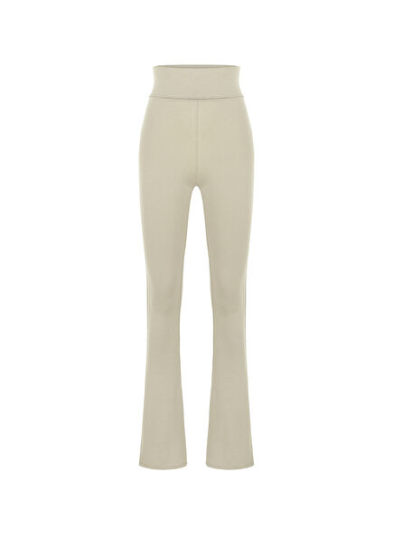 Cream Color High Waist Spanish Leggings for Women