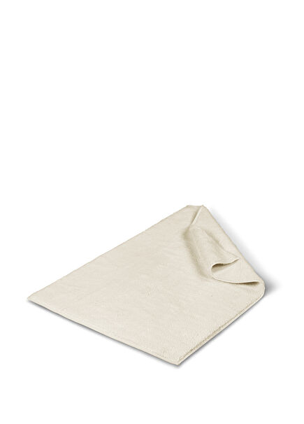 Pera Cream Bath Mat