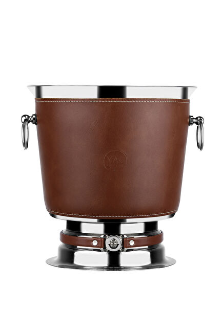 Taba Deri Konik Şampanya Kovası