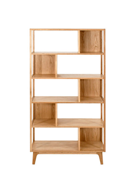 Avila Natural Oak Shelving Unit
