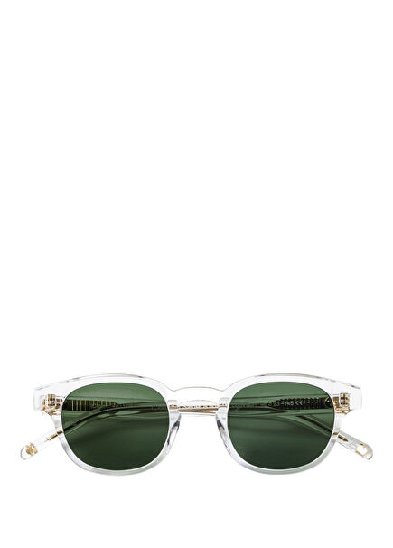Clear Acetate Unisex Sunglasses