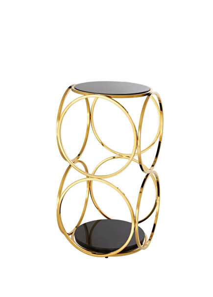 Alister side table Gold