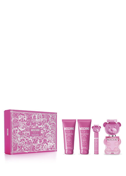 Toy2 Bubble Gum EDT Parfüm 100 ml + Duş Jeli 100 ml + Vücut Losyonu 100 ml + Seyahat Boy 10 ml Kadın Parfüm Seti