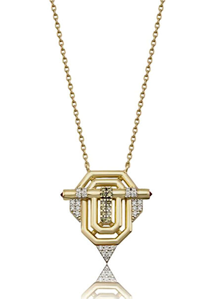 Sienna Kadın Altın Kolye