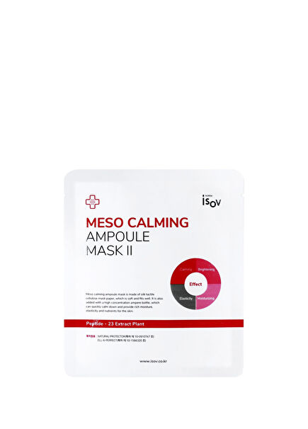 Meso Calming Intensive Soothing & Moisturizing Ampoule Face Mask II 10 x 30 gr