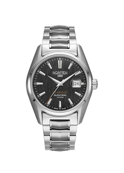 210665-41-55-20 Grey Steel Men's Wristwatch