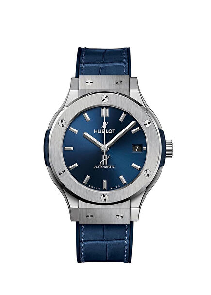 Classic Fusion Titanium Blue Watch