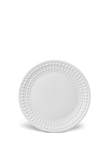 Perlée Beyaz Porselen Ekmek + Tereyağı Tabağı