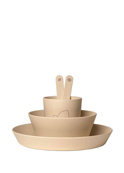 Lemon Bio-Based 4 Parça Çocuk Yemek Takımı