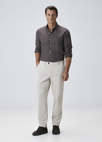 Beige Chino Pants