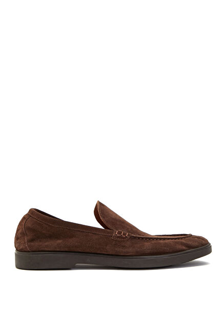 Brown Men's Leather Loafer