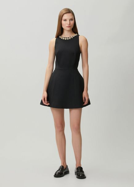 Santaluna Black Mini Dress