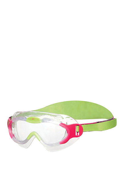 Sea Squad Mask JU Pink Green Unisex Çocuk Deniz Gözlüğü
