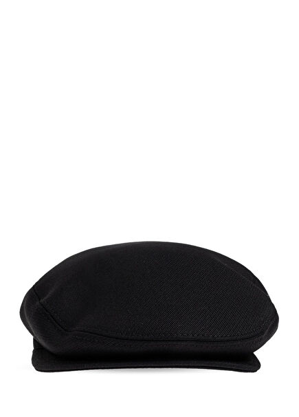 Siyah Erkek Yün Bere