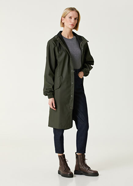 Fishtail Dark Green Parka