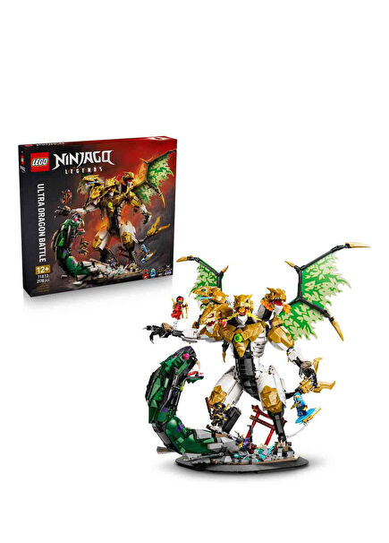 Ninjago Ultra Ejderha Savaşı 2178 Parça 12+ Yaş Yapı Oyuncağı 71872 