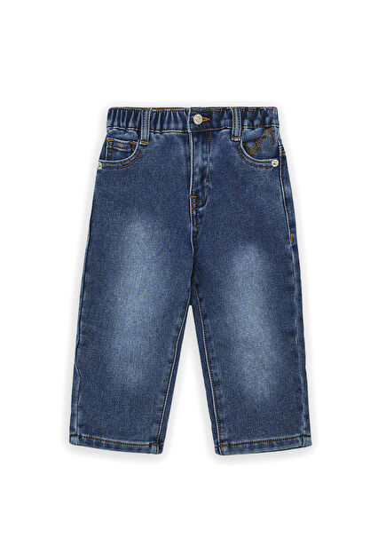 Blue Baby Girl Pants