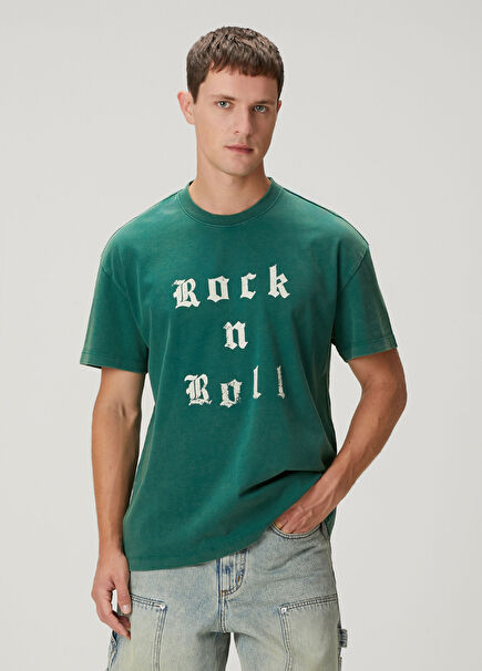 Teddy Koyu Yeşil T-shirt