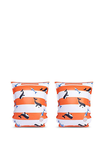 Red White Whale 0-2 Years Unisex Kids Inflatable Swimming Sleeve