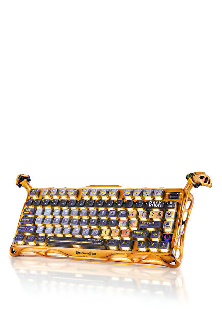 Mercury K1 Pro RGB Special Edition Yellow Wireless Mechanical Gaming Keyboard