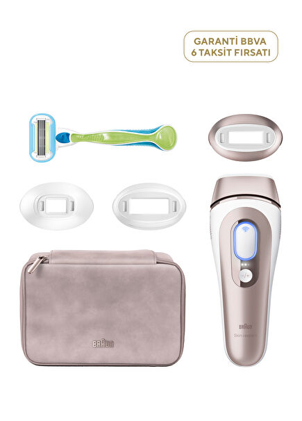 Skin I·Expert PL7253 3 Head IPL Laser Hair Removal Device with Bag + Gillette Venus