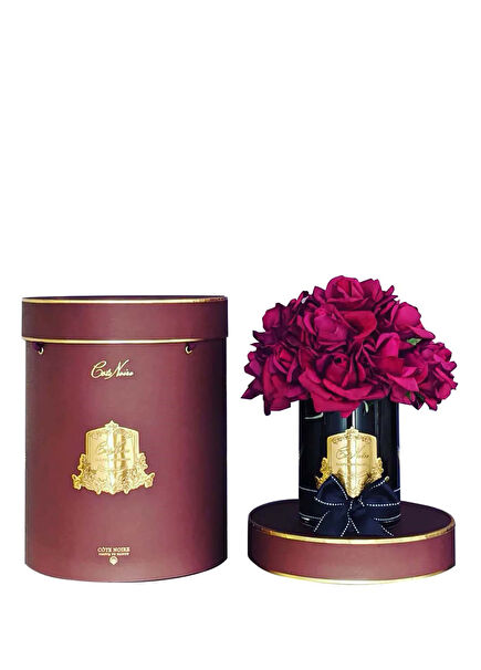 Red Black Glass Gold 13 Rose Air Freshener