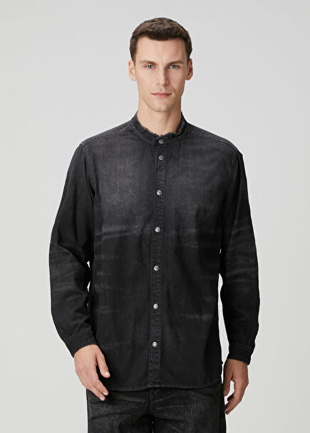 Siyah Denim Gömlek