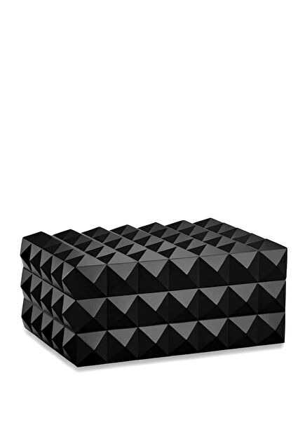 Quasar Design Humidor Matte Black 80 Cigar Box