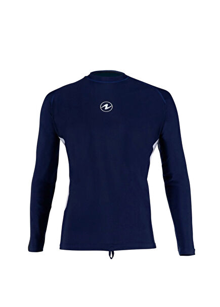 Rashguard Uzun Kollu Lacivert Erkek Dalış Elbisesi