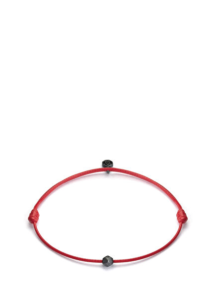 Red Chance Bracelet in Oxide